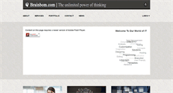 Desktop Screenshot of brainbom.com